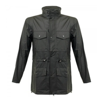 Rains Four Pocket Black Jacket 1237 01