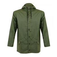 Rains Green Waterproof Jacket 1201 03