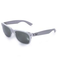 Ray Ban New Wayfarer Metal Effect Silver Sunglasses 0RB2132-614440