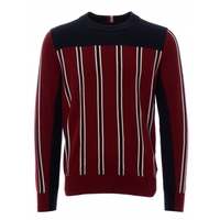 Regimental Stripe Crew Neck