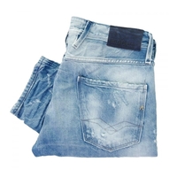 Replay Anbass Bright Blue Denim Jeans M914.000 24B 717
