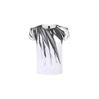 Replay Jeans Printed Jersey White T-Shirt M6952R