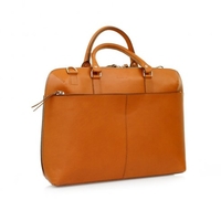Sandqvist Dustin Cognac Leather Briefcase SQA499