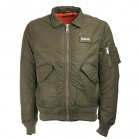 Schott CWU-R Khaki Bomber Flight Jacket 210100