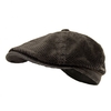 Stetson Brooklin Corduroy Dark Grey Cap 6641801 3