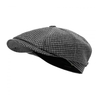 Stetson Hats Hatteras Dogtooth Black Linen/Silk 6842204