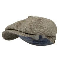 Stetson Hatteras Linen Silk Light Brown Cap