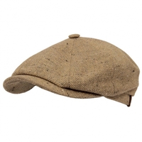 Stetson Hatteras Oat Silk Newsboy Cap 6842501 371