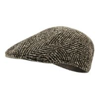 Stetson Madison Herringbone WV Brown Wool Cap 6120501 333 57