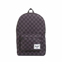 The Herschel Supply Classic Black Checkerboard Backpack 10001-00311