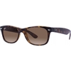 Tortoise New Wayfarer Classic Sunglasses - Light Brown Gradient lenses