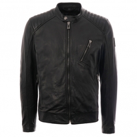 V Racer Leather Jacket