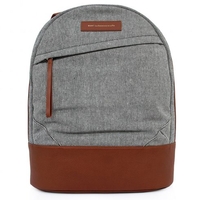 Want Les Essentiels De La Vie Kastrup Checker Cognac Backpack CPH02