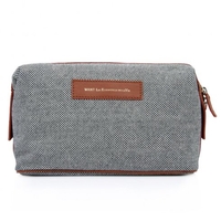 Want Les Essentiels De La Vie Kenyatta Checker Dopp Kit NBO02
