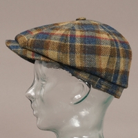 Wool Check Hatteras Cap