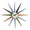 Sunburst Clock multicolor 1