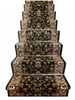 Persian - Dark Green Traditional Stair Carpet Runner