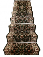 Persian - Dark Green Traditional Stair Carpet Runner