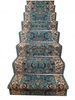 Persian - Light Blue Traditional Stair Carpet Runner