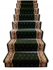 Pin Dot - Green Traditional Stair Carpet Runner