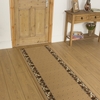 Pin Dot Beige Hall Runner