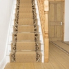 Pin Dot Beige Stair Runner