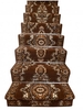 Turkesh - Brown Traditional Stair Carpet Runner