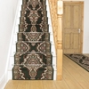 Turkesh Dark Green Stair Runner