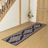 Turkesh Navy Blue Hall Runner