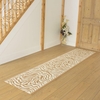 Zebra Cream Print Hall Runner