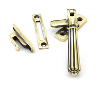 Aged Brass Locking Hinton Fastener