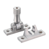 Brighton Pattern Sash Fastener - Locking Version c/w key