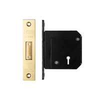 British Standard 5 Lever Deadlock - 80mm c/w Esc - Chubb Retro Fit 3G114