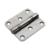 Carlisle Brass 76mm x 67mm x 2.5mm Ball Bearing Hinge - Grade 11 - Radius Polished Stainless Steel