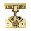 Carlisle Brass Brighton Pattern Sash Fastener Polished Brass