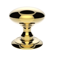 Carlisle Brass Ice Large Door Knob on Rose Polished Brass