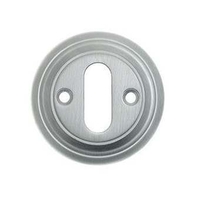 Carlisle Brass Ice Standard Escutcheon Satin Chrome