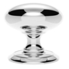 Carlisle Brass Large Centre Door Knob Polished Chrome