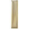 Carlisle Brass Queen Anne Finger Plate Polished Brass