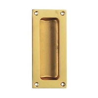Carlisle Brass Recess Flush Pull Handle Polished Brass