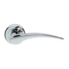 Carlisle Brass Serozzetta Olivier Lever on Round Rose Concealed Fix Polished Chrome
