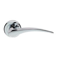 Carlisle Brass Serozzetta Olivier Lever on Round Rose Concealed Fix Polished Chrome