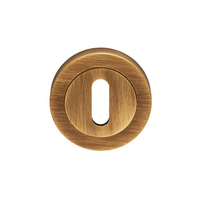 Carlisle Brass Standard Key Lock Escutcheon Antique Brass