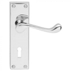 Carlisle Brass Victorian Scroll Lever On Backplate – Lock 57mm C/C 150mm X 43mm – Pair