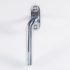 Cranked Locking Espag. Handle Left Hand Polished Chrome