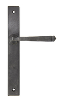 External Beeswax Avon Slimline Lever Latch Set