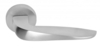 Frascio Aria Door Handle on Rose Satin Chrome
