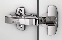 Hettich Sensys Soft Close Hinge Set,  SUPERIOR Kit with Adjustable Mount Plate