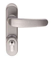 Narrow Style External Locking Attachment 150mm x 36mm silver