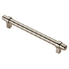 Satin Nickel Fingertip Design Bauhaus Handle 160mm Centres